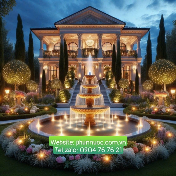 Vườn Nước 4.0: Khi Đài Phun Nghệ Thuật Biết ''Chăm Sóc'' Cây Xanh